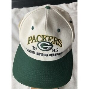 Green Bay Packers Nutmeg 1995 Divisional Champions SnapBack Adjustable NFL Hat